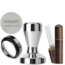 51mm Espresso Tamper Accessories Kit Barista Tools Portafilter Coffee