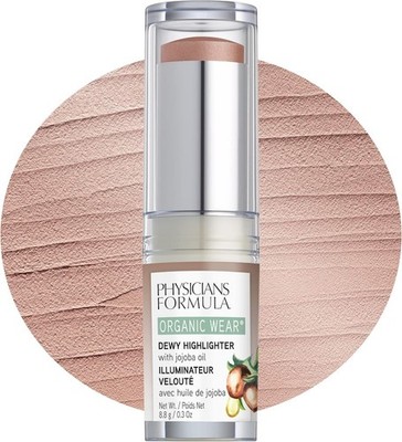 Physicians Formula Organic Wear Dewy Highlighter Stick Makeup PF11072 Honey Dew