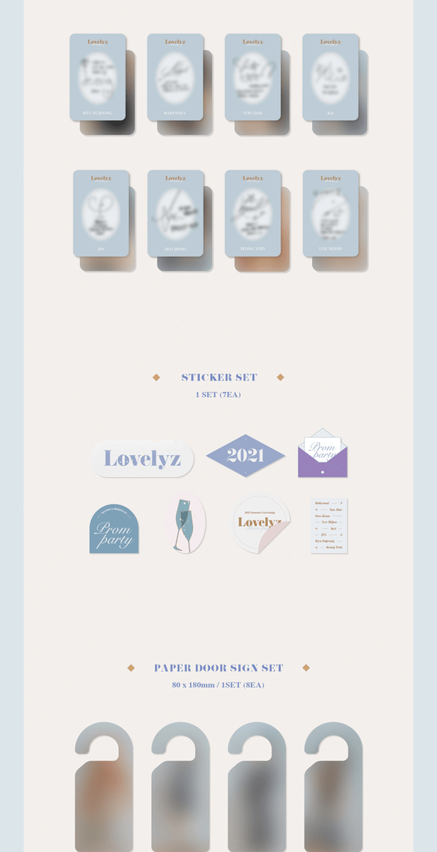 LOVELYZ 2021 SEASON'S GREETINGS FROM PARTY REAL SIGNED LOVELYZ 2021 SEASON'S GREETINGS FROM PARTY REAL SIGNED