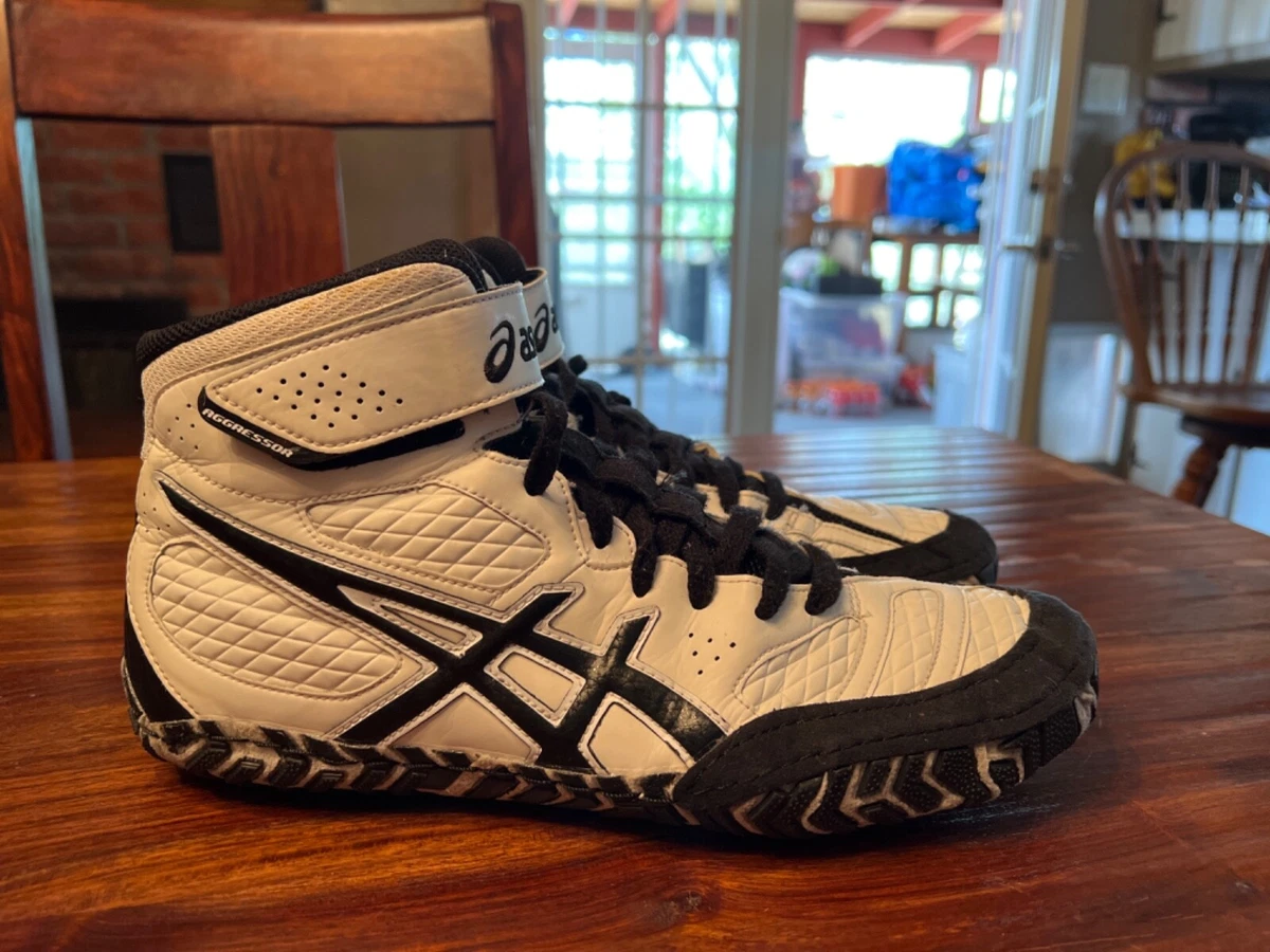 asics mat control wrestling shoes