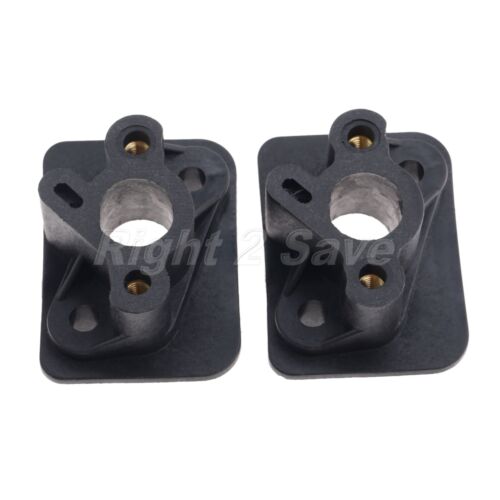 2x New Grass Trimmer Intake Manifold 40-5 43CC 52CC Brushcutter Carburetor Parts - Picture 2 of 12