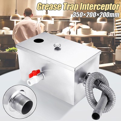 8lb 5gpm Gallons Per Minute Grease Trap Stainless Steel Interceptor Thickened Ebay 8lb 5gpm Gallons Per Minute Grease Trap Stainless Steel Interceptor Thickened Ebay