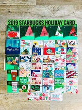CARTOLINA REGALO NATALE STARBUCKS 2019 NUOVA - Scegli una o più