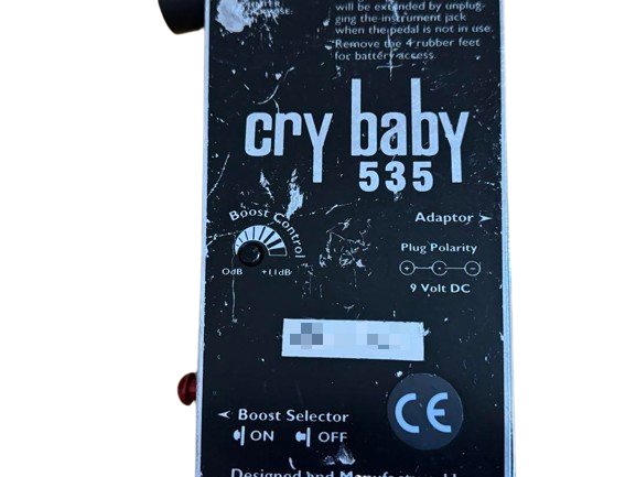 Jim Dunlop Cry Baby 535 Wah Pedal Guitar Effect Good GP | eBay