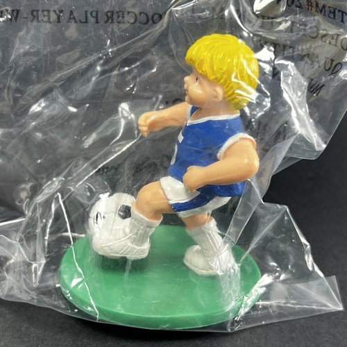 NOS Deco Pac 2043 2044 White Blond Boy Girl Soccer Cake Decorating Kit Cupcake - Picture 3 of 7