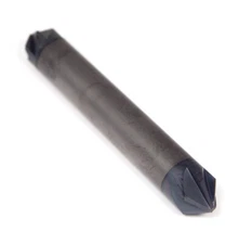 HTC Tool 38402LN Carbide Double Countersink 3/16" 90° 6FL TiAlN