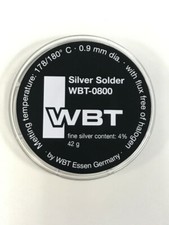WBT-0800 Silver Solder Lötzinn 42g 0,9mm Sil...
