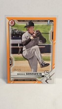 2021 Bowman Draft Brooks Gosswein 1st Paper Orange /25 Chicago White Sox #BD-21