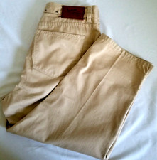 Classic Midcalf Pants LRL Lauren Jean Co Tan Size 6 Khaki Style Side Slits