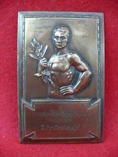Medaille Orden Hessische Kampfspiele 1927 Dreikampf Hessen Bronze