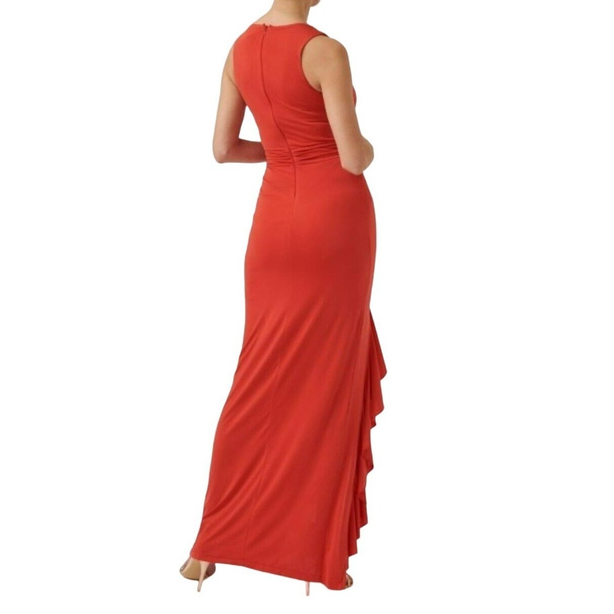 forever unique red dress Forever Unique Gold Belted Maxi Dress With Thigh Split, $505 | Asos