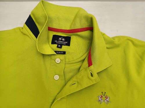 POLO UOMO FIRMATE LOTTO 4 pezzi BURBERRY, LA MARTINA, HILFIGER Tg XL ManicaCorta - Foto 16 di 24