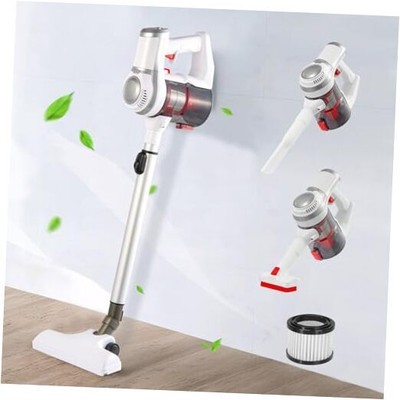  Cordless Vacuum Cleaner, Stick Vacuum Cleaner with Brushed Motor, Lightweight 