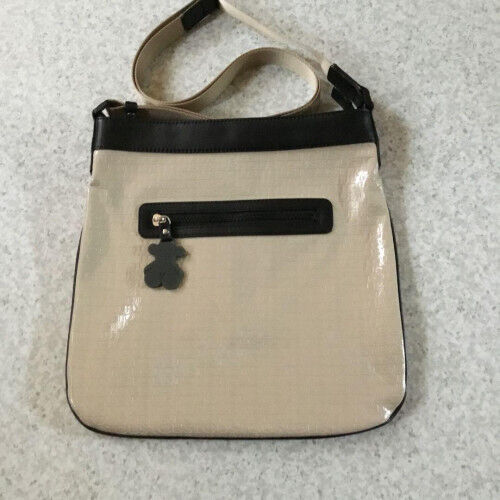 TOUS Shoulder Bag color is ivory Adjustable Strap / Bag TOUS Shoulder Bag color is ivory Adjustable Strap / Bag