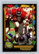 1991 Wild Card Premier Edition #5 Christian Okoye Kansas City Chiefs