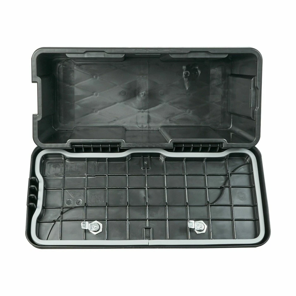 Deichselbox Daken Blackit 2 550x250x295mm inkl. Vertik Halter Anhänger Staukiste - Bild 3 von 4