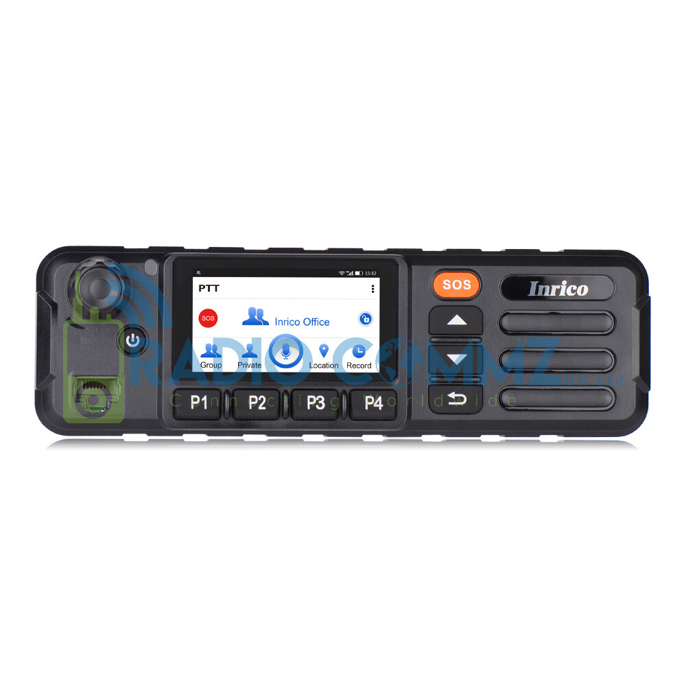 Two Way Radio Licence Free 4G Walkie Talkie Inrico TM7 Plus POC Base