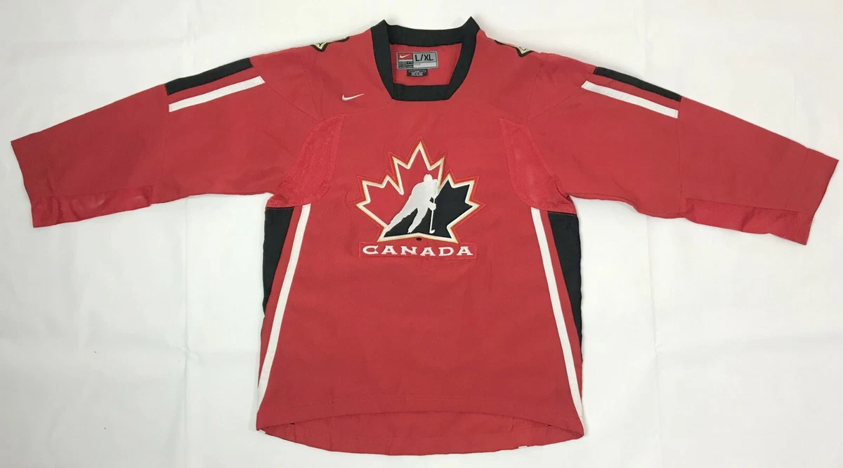 Ice Hockey Team Canada Jersey Youth Size XL Nike Team