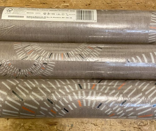 Retro Style Graham & Brown 4 WALLS by Hemingwaydesign Wallpaper x 3 Rolls - Picture 3 of 5