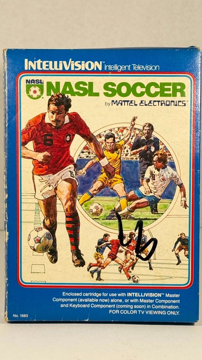 Jeu Soccer (Roulette) Pour Mattel Intellivision – Complet, Très Bon état