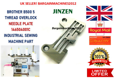  BRUDER B500 5-FADEN OVERLOCK N/PLATTE 146504001C INDUSTRIENÄHMASCHINENTEIL