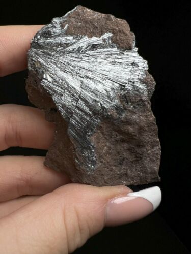 Pyrolusite Specimen From Morocco- Collectors Piece, Mineral, Statement Piece - Picture 1 of 8