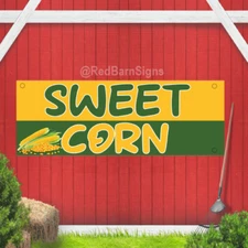 Sweet Corn   Indoor Outdoor Vinyl Banner Design