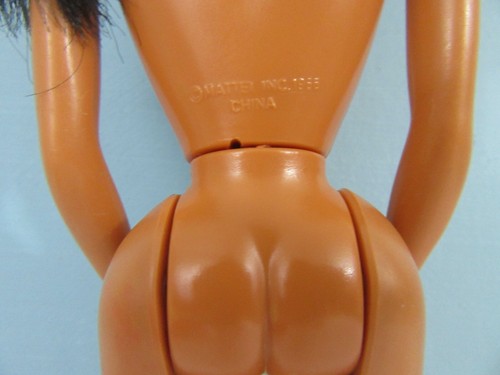 Vintage - Princess Jasmine Disney Doll 1966 Body Mattel Long Black Hair, Aladdin - Picture 11 of 11