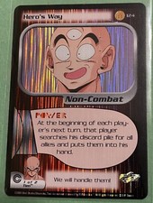 Dragonball Z DBZ CCG UnLimited FOIL TRUNKS SAGA - Hero  s Way - RARE Card 124