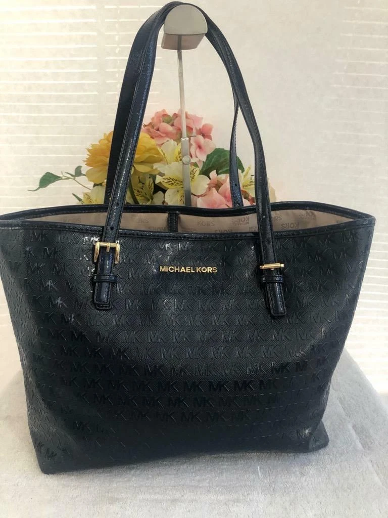 Michael Kors, Bags, Michael Kors Jet Set Travel Small Tote Bag Mk Navy