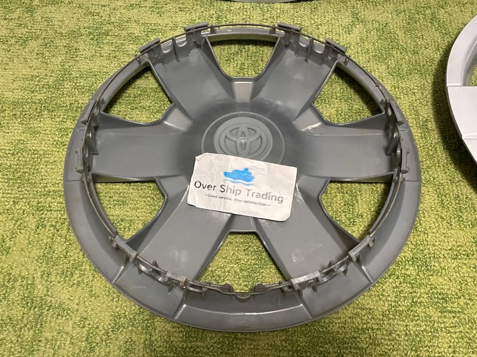 Toyota Genuine Hiace H200 Series 15inch Wheel Hub Cap Full Cover 4 Piece Set OEM - Image 3 of 4