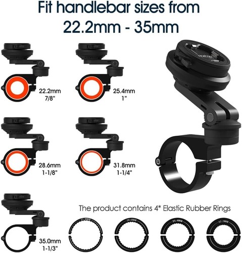 High-Quality 2nd Gen Motorcycle Phone Holder with Enhanced Vibration Absorption - Picture 8 of 11
