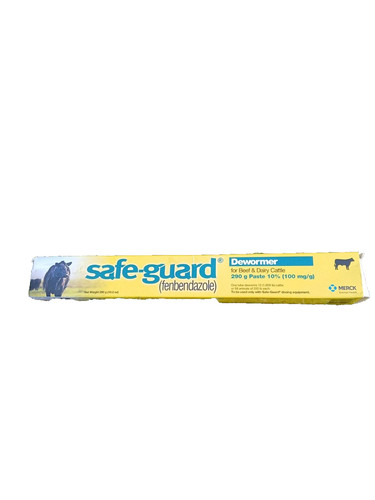 Safe-Guard Paste Dewormer for Cattle & Horses - 290gm