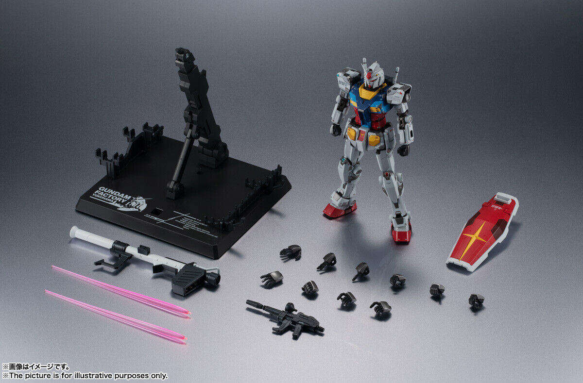 【60%OFF】 GUNDAM x Chogokin BANDAI FACTORY Gundam RX-78F00 YOKOHAMA 機動戦士ガンダム