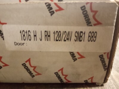  Dorma commercial heavy duty door closer, fire safety
