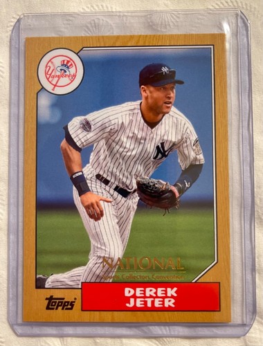 DEREK JETER 2022 TOPPS NATIONAL VIP PROMO CARD 87VIP 3 YANKEES 