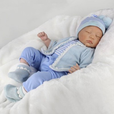 baby boy doll with hair