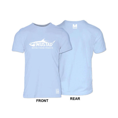 Solar Fishing T Shirt Mustad Tarpon Short Sleeve Men's Performance Dry Fit Small