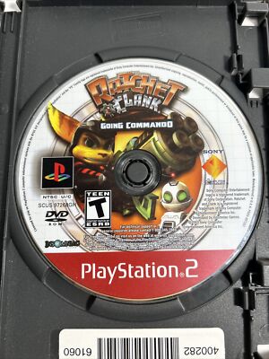 Ratchet & Clank: Going Commando PS2 Greatest Hits Video Game Disc Only