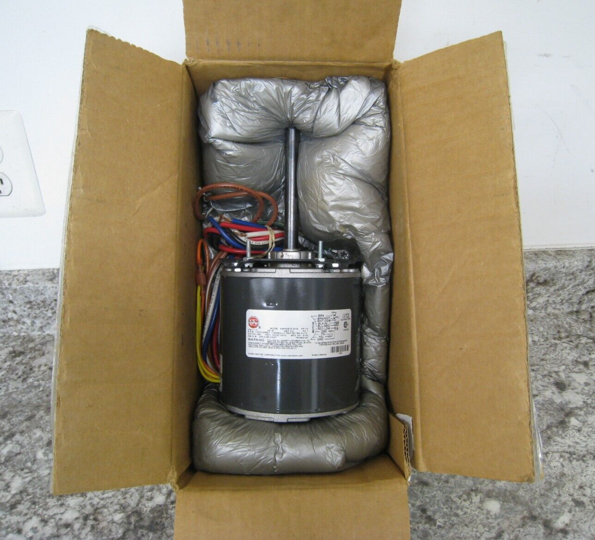 New US Motors 1390 K48HXSTZ-3519 1/4HP 115V Furnace Direct Drive