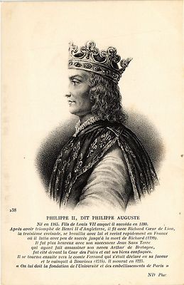 CPA Philippe II, Philippe Auguste Royalty Nobelty (314250)