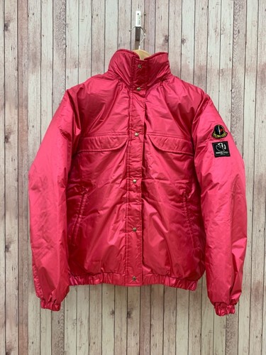 MONCLER Asics Ski Wear Down Jacket Gore-Tex Asics Pink Ladies MR609 Used - Picture 15 of 20