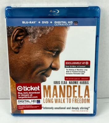 Mandela Long Walk to Freedom Blu-ray DVD Digital HD
