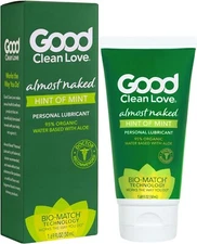 Good Clean Love Almost Naked Hint of Mint Personal Lubricant 1.69 oz.