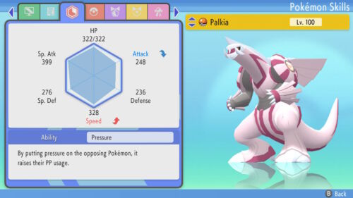 ✨ Shiny Palkia ✨ Pokemon Strahlender Diamant Leuchtende Perle 6IV BDSP - Bild 2 von 5