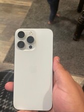Apple iPhone 15 Pro Max - 256 GB - White Titanium (Verizon Apple iPhone 15 Pro Max - 256 GB - White Titanium (Verizon