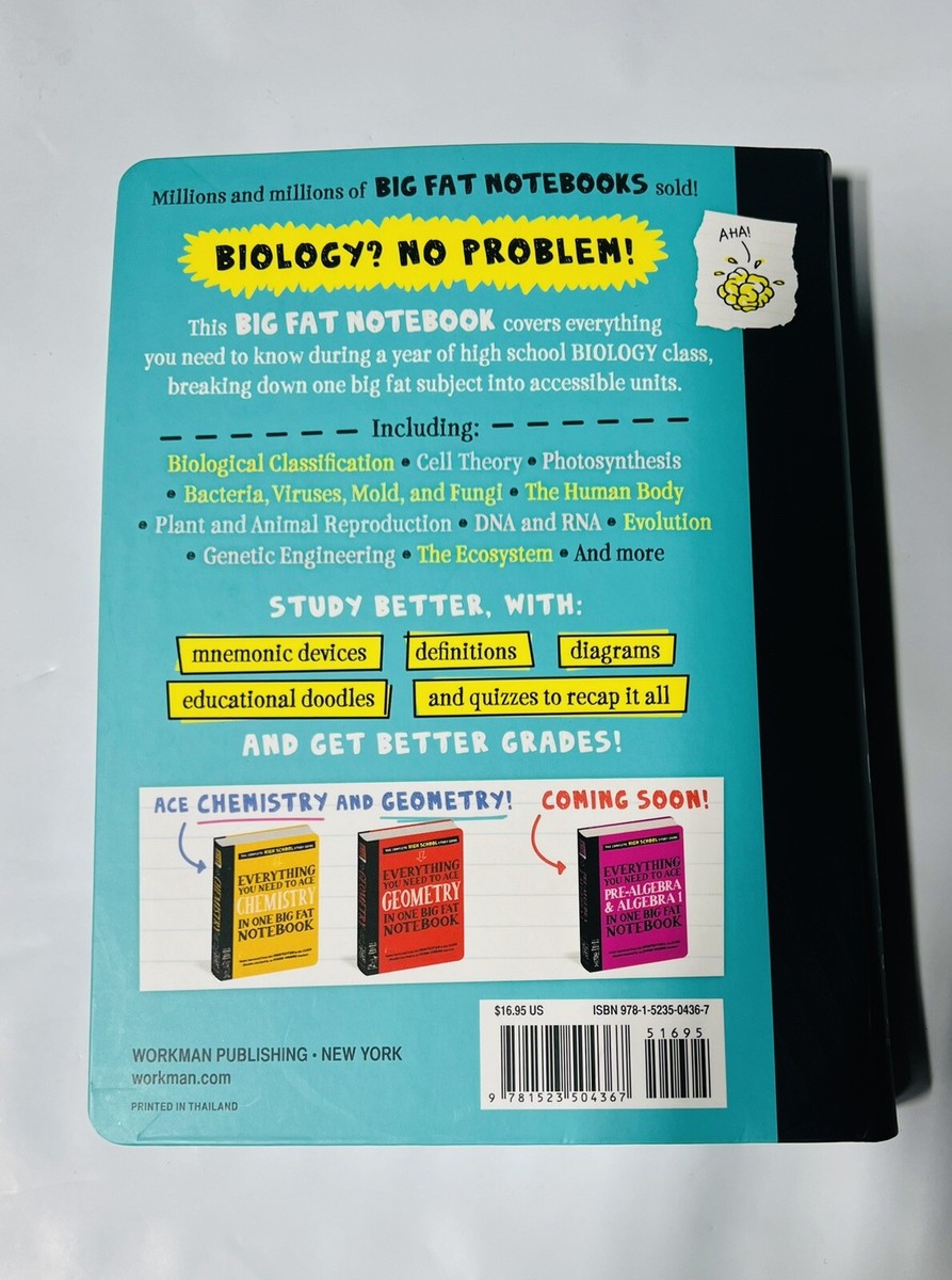 Everything You Need to Ace Biology in One Big Fat Notebook