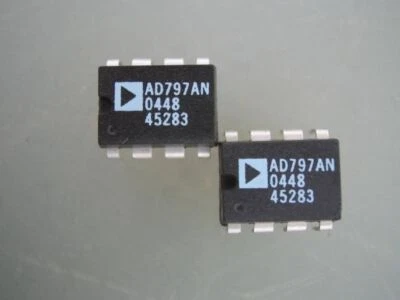 MARKENLOS 2pcs Analog Device Opamp AD797 DIP #D3