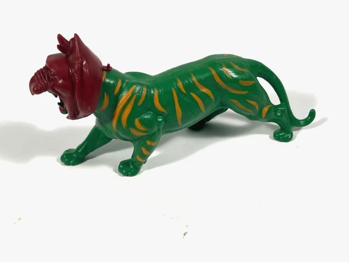 Vintage He-Man MOTU Battle Cat 1983 w/helmet