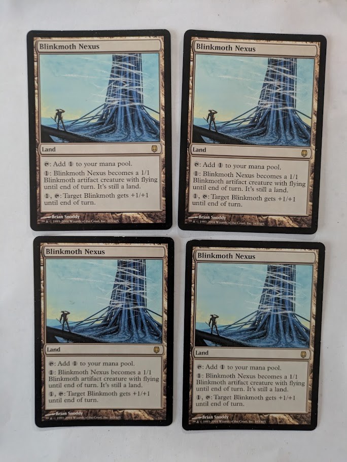 4 Blinkmoth Nexus Darksteel MTG NM Free shipping with tracking